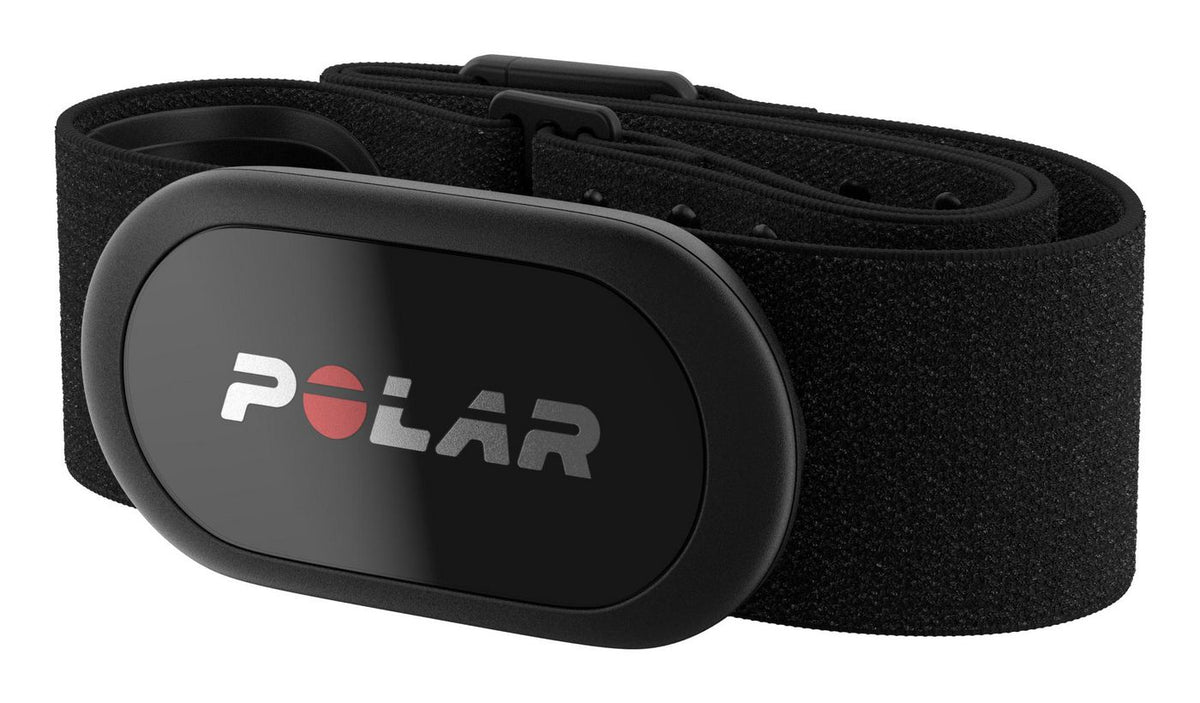 Polar H10 Heart Rate Sensor - Black - Ant+ & Bluetooth, Ecg/Ekg Accuracy, Hrv Tracking, Waterproof, Machine-Washable Strap, Comfortable Fit,