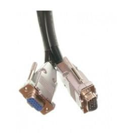 Mercodan PRO VGA cable 3.0m, VGA extension, VGA: Male - VGA: Female, 1920x1200, Fuga, metal housing