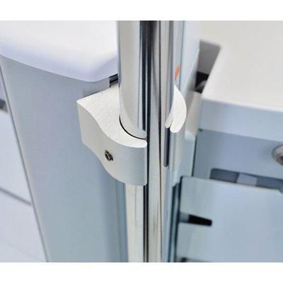 Ergotron SV IV Pole Clamp Kit SV IV Pole Clamp Kit, 2.54 cm (1"), 2.5 cm, 102 mm, 203 mm, 1 kg