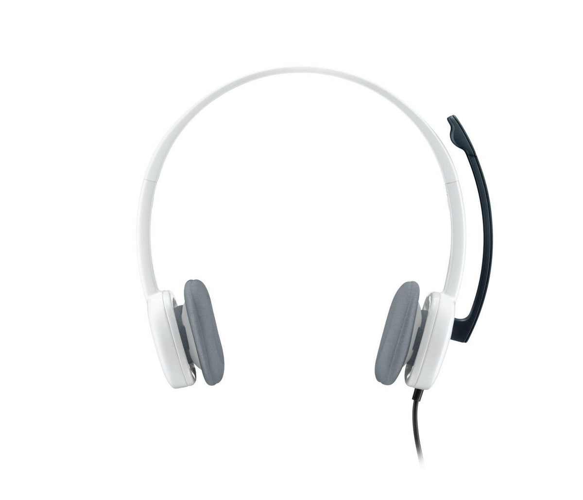 Logitech Stereo Headset H150 Coconut H150, Headset, Head-band, Office/Call center, White, Binaural, Wired
