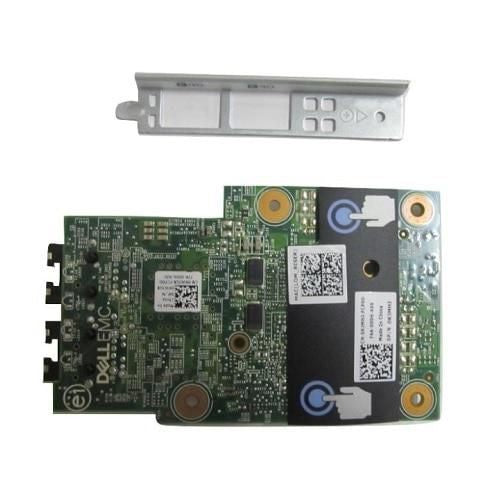 Dell Broadcom 5720 Dual Port 1 540-BCBN, Internal, Wired, 1000 Mbit/s, Black, Green, Silver
