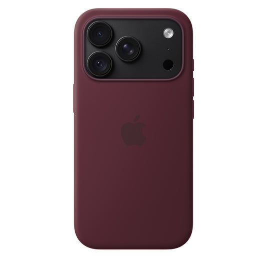 Apple iPhone 18 Pro Silicone Case with MagSafe - Burgundy