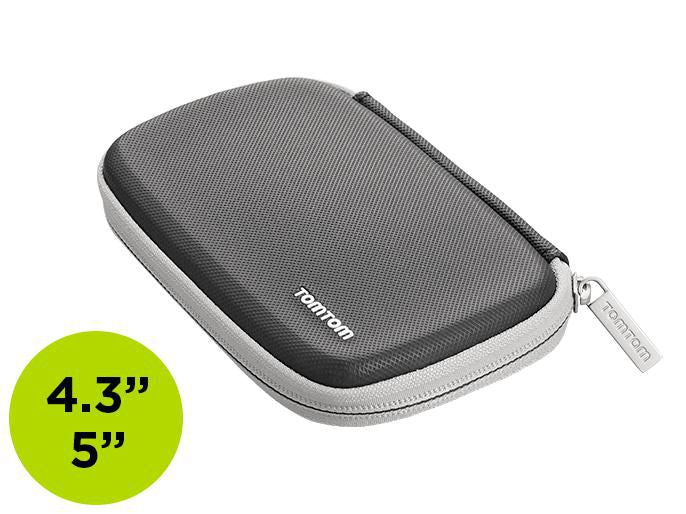 TomTom CLASSIC CARRY CASE 2016 Protective Case, 12.7 cm (5"), Sleeve case, Black,Grey, TomTom, Blue & Me 2 Blue & me GO 1000 GO 1005 GO