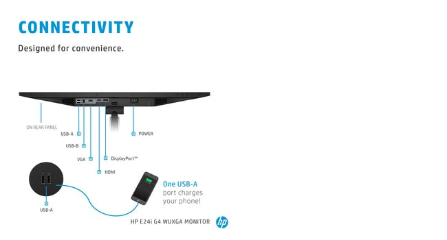 HP E-Series E24i G4 WUXGA Monitor