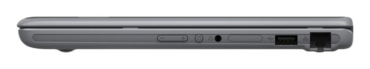 ASUS BR1100C-C81XA Intel® Celeron® N N4500 Laptop 29.5 cm (11.6") HD 8 GB DDR4-SDRAM 128 GB eMMC Wi-Fi 6 (802.11ax) Windows 11 Pro Education Grey