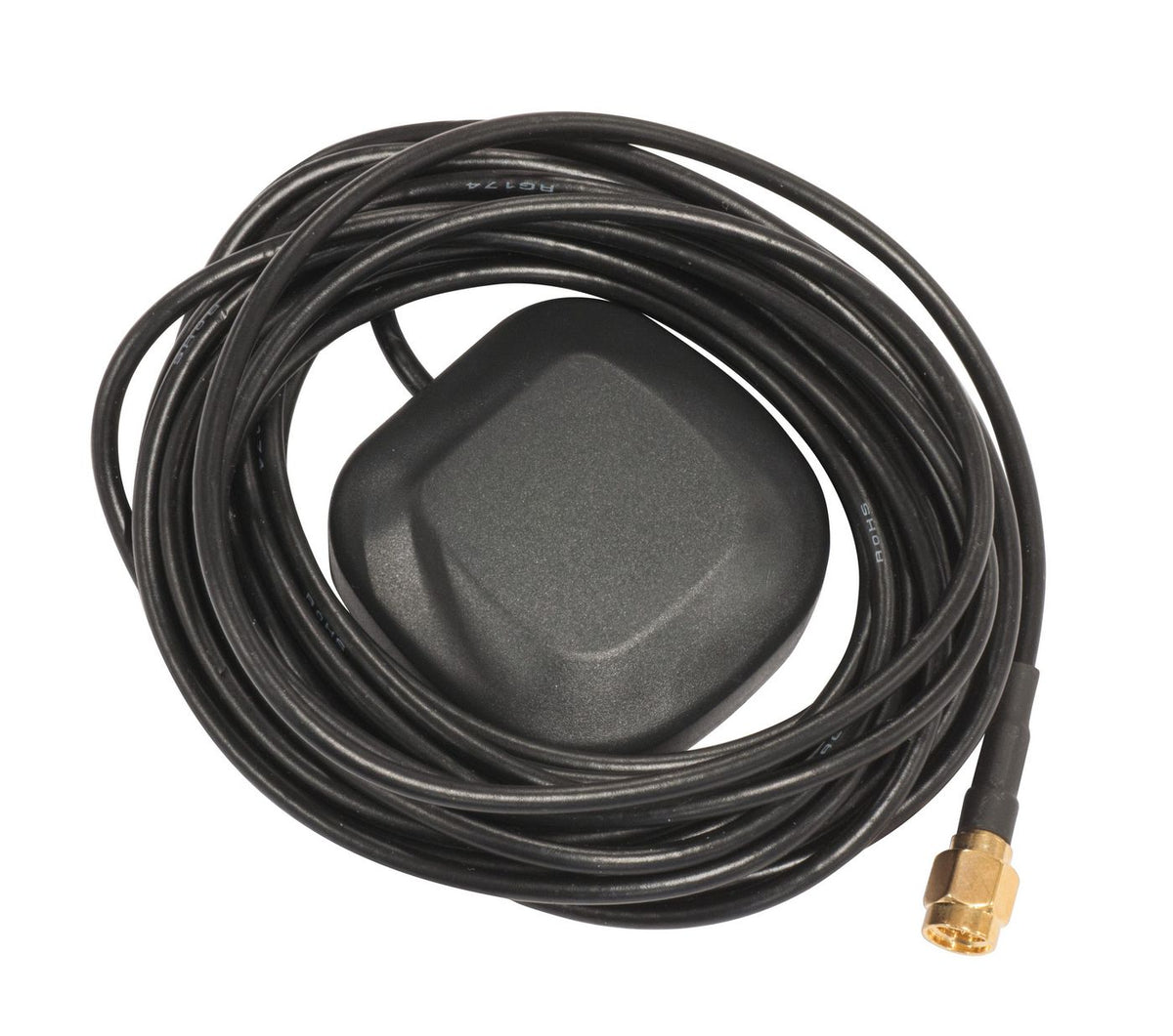 MikroTik GPS antenna w/SMA connector ACGPSA, 26 dBi, Black, 46.5 mm, 46.5 mm, 12.5 mm, 35 g