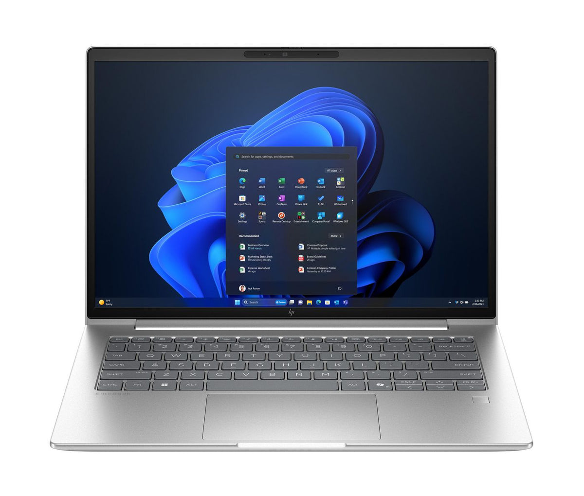 HP Elitebook 6 G1A Ai Pc Amd RyzenT 5 230 Laptop 35.6 Cm (14") Wuxga 16 Gb Ddr5-Sdram 512 Gb Ssd Wi-Fi 7 (802.11Be) Windows 11 Pro