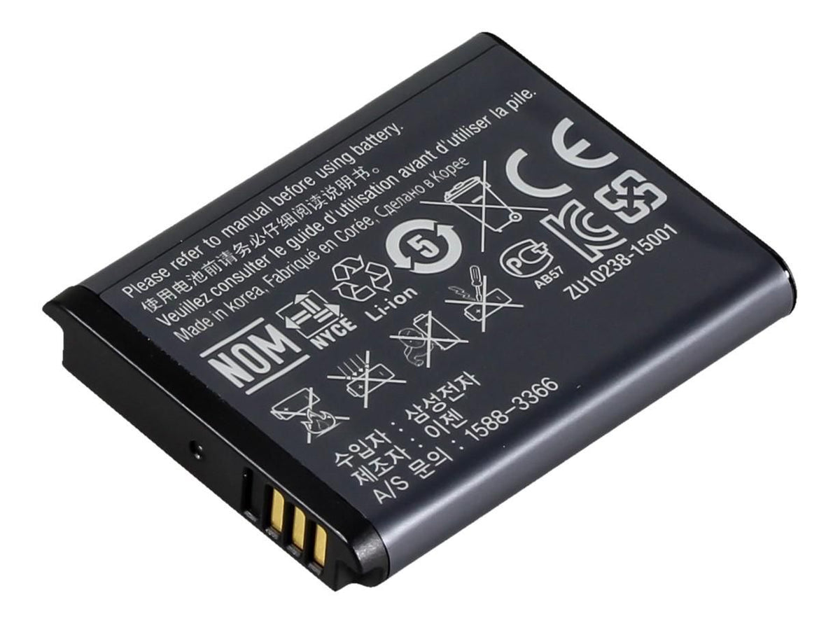 Samsung Battery Li-Ion, 740mAh, 2.7Wh, Lithium-Ion (Li-Ion), 740 mAh, Camera, Samsung AQ100, Samsung DV100, Samsung