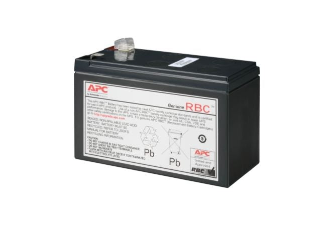 APC Replacement Battery Cartridge #164 RBC164, Black, RBC164, Black, RoHS, REACH, 12 V, 151 mm, 65 mm, 105 mm