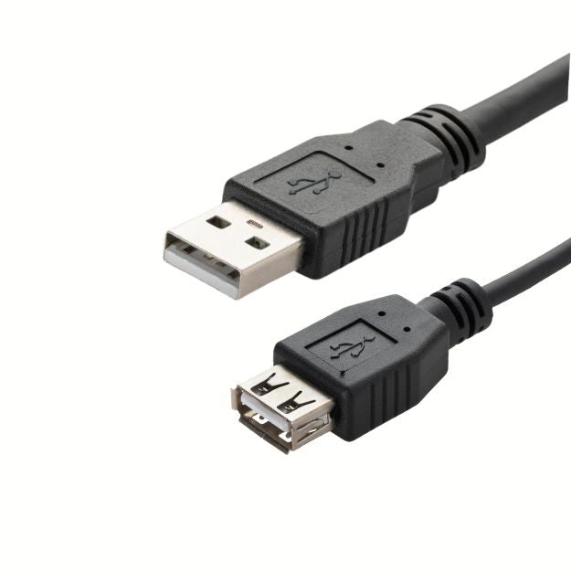 connektgear 2m USB 2 Extension Cable Type A Male to Type A Female