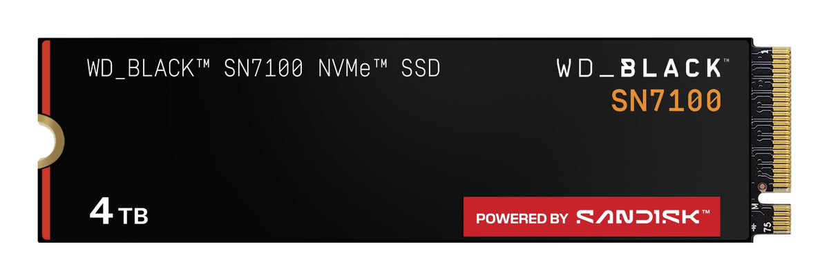 Western Digital Black WD_BLACK™ SN7100 NVMe™ SSD POWERED BY SANDISK 4 TB