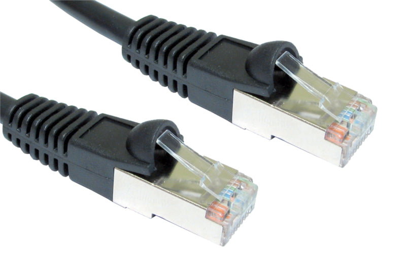 Cables Direct B5ST-310K networking cable Black 10 m Cat5e F/UTP (FTP)