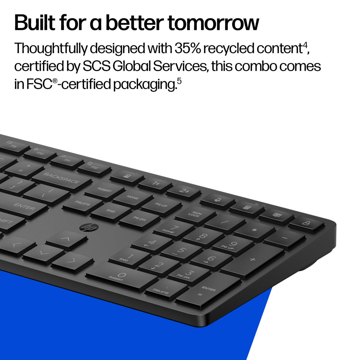 HP Multi-Device Dual-Mode Mouse and Keyboard Combo 490C