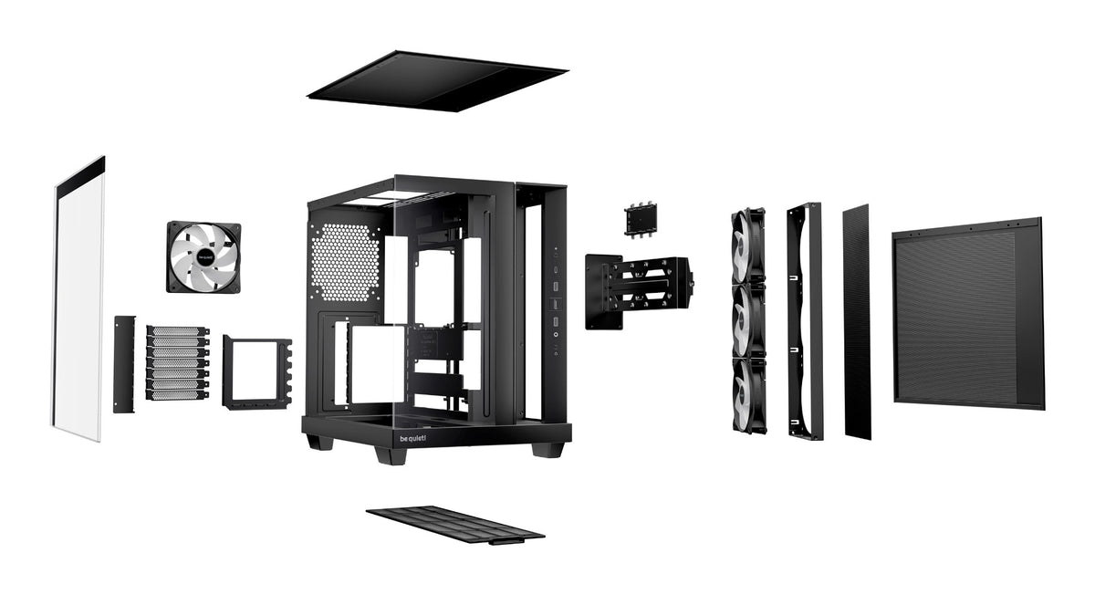 be quiet! Light Base 500 LX Black Midi Tower