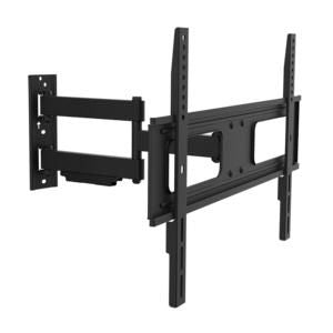LogiLink TV Wall mount, 37"-70", tilt +10°-20°,swievel +-90°, 473mm BP0019, 50 kg, 94 cm (37"), 177.8 cm (70"), 200 x 200 mm, 400 x 400 mm, Black