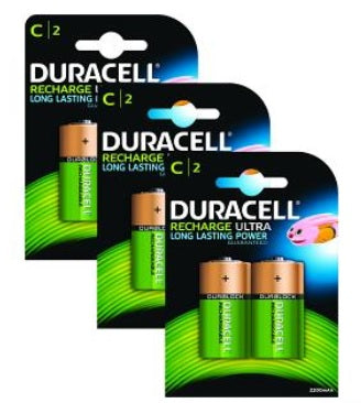 Duracell BUN0056A household battery Rechargeable battery C Nickel-Metal Hydride (NiMH)