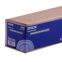 Epson Doubleweight Matte Matte Paper Doubleweight Matte Paper Roll, 44" x 25 m, 180g/m², 25 m, 111.8 cm, 111.8 cm (44"), Matt, 210 µm, 180