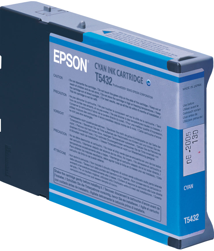 Epson C13T543200/T5432 Ink cartridge cyan 110ml for Epson Stylus Pro 9600