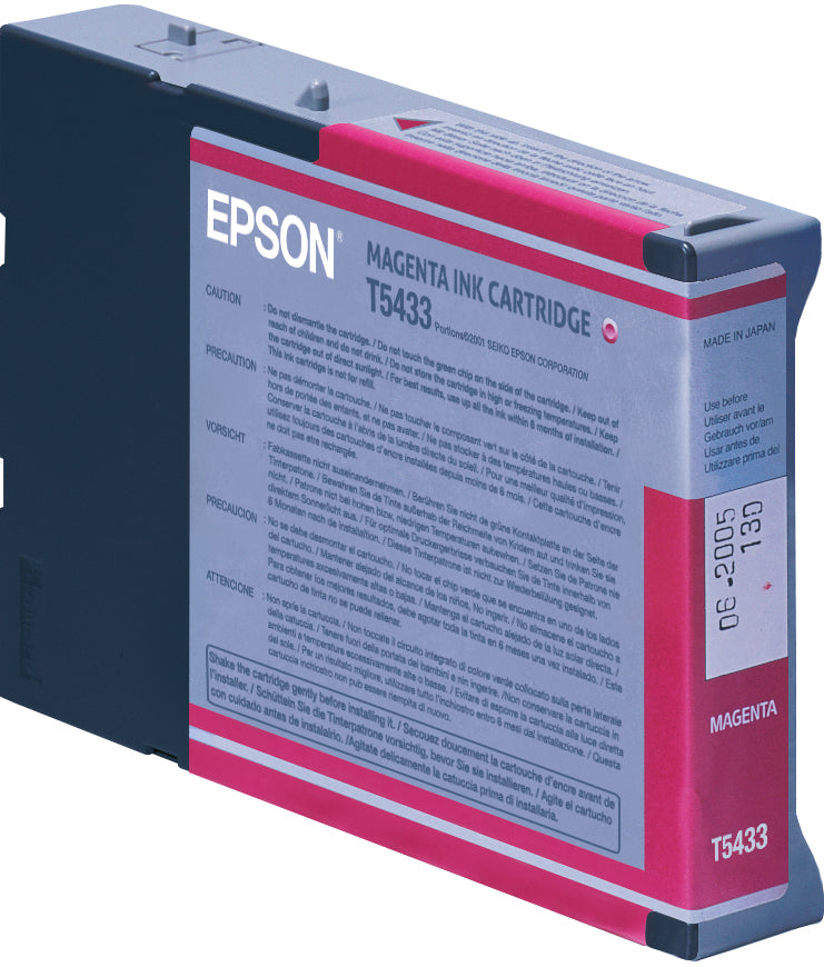 Epson C13T543300/T5433 Ink cartridge magenta 110ml for Epson Stylus Pro 9600