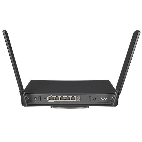 MikroTik C53UiG+5HPaxD2HPaxD, IPQ-6010, 2.4/5 GHz, 802.11a/n/ac/ax, 1200 Mbit/s, USB 3.0 type A