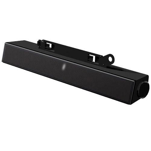 Dell Kit Speaker, Sound Bar, External, Black, 12V, 10W, No Power Adapter included, 335.28*55.88*40.64MM, Multimedia AX510, 1.0 channels,