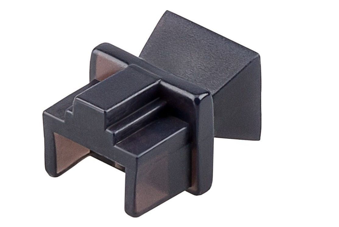 MicroConnect Dust cover for RJ45 port, blac Protect RJ45/ISDN/network 10pc sockets and patch panels against dust, dirt and damage when ports are not in use