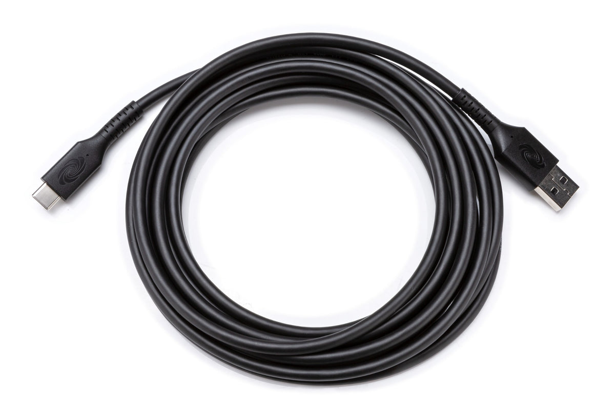 Crestron USB Cable, USB-A Male to USB-C Male, USB 2.0, 12 ft (3.7 m)