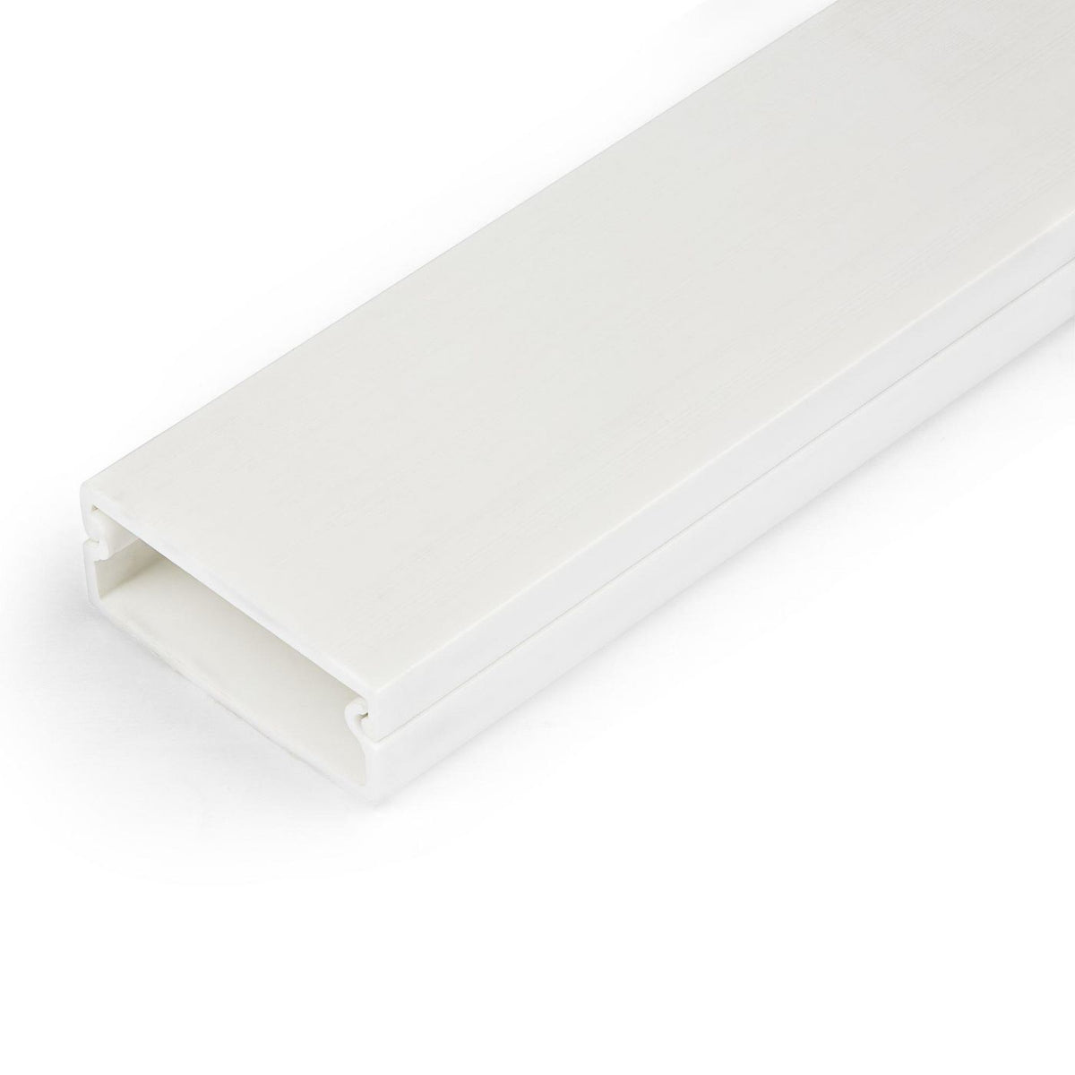 StarTech.com Solid Cable Management Raceway With Adhesive Tape & Cover, 1-1/4"(32Mm)W X 3/8"(11Mm)H - 3Ft(1M) Length, Pvc Network/Power Cord