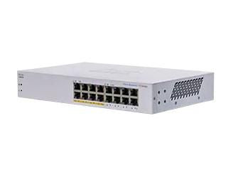 Cisco Cbs110 Unmanaged L2 Gigabit Ethernet (10/100/1000) Power Over Ethernet (Poe) 1U Grey
