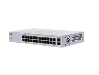 Cisco CBS110 Unmanaged L2 Gigabit Ethernet (10/100/1000) 1U Grey Cisco CBS110, Unmanaged, L2, Gigabit Ethernet (10/100/1000), Full duplex,