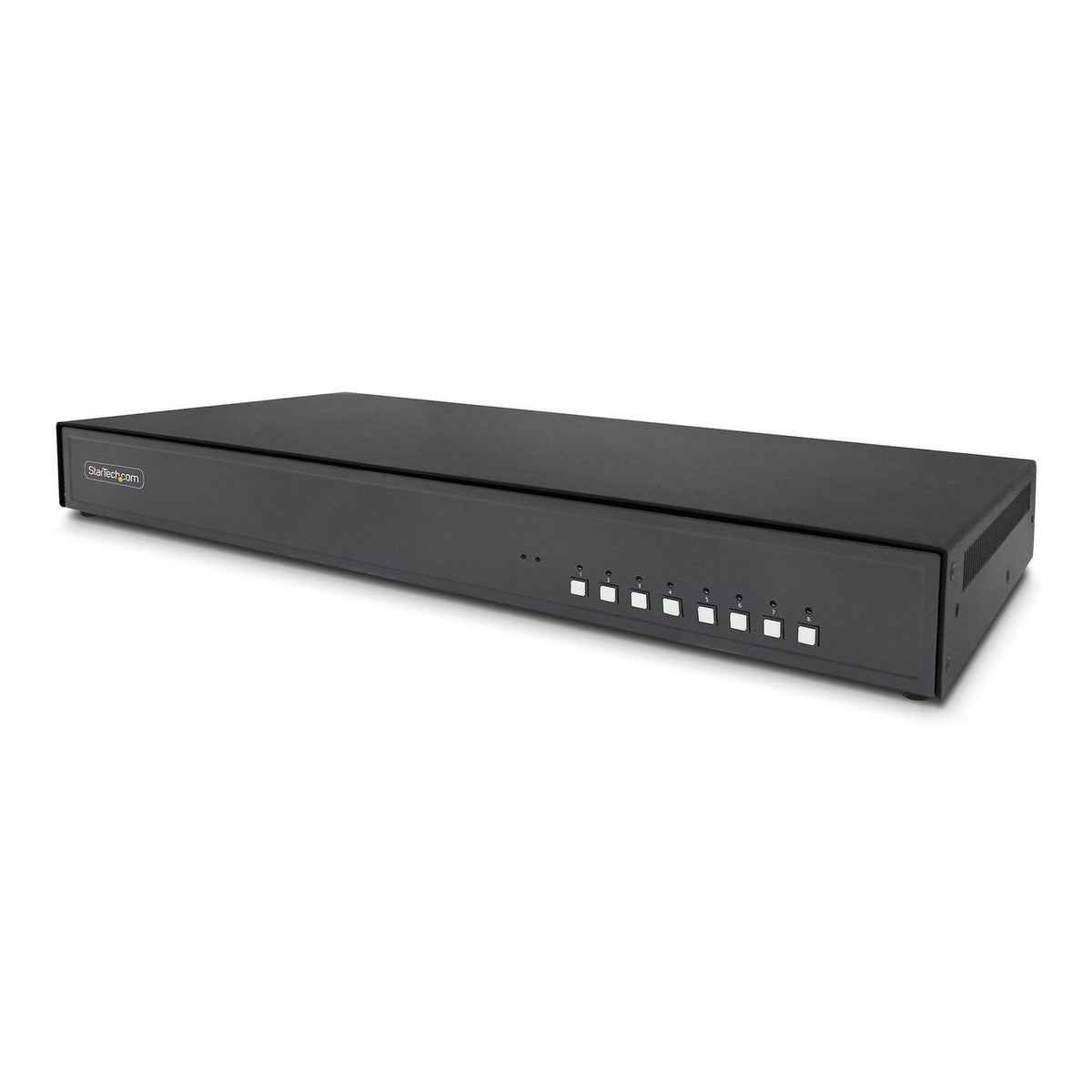 StarTech.com Secure 8-Port Displayport Kvm Switch, 4K 30Hz, Niap 4.0 Desktop Kvm, Metal Housing, Cac Port, Made In The Usa