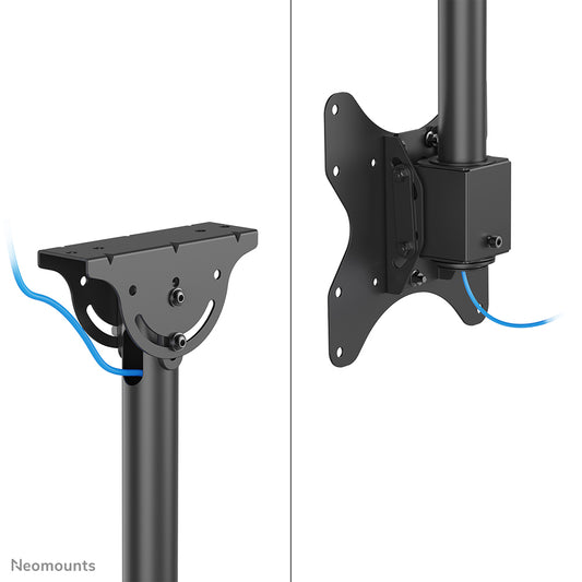 Neomounts CL35-340BL12 Monitor/TV mount ceiling 23-42" - h 106-156 cm