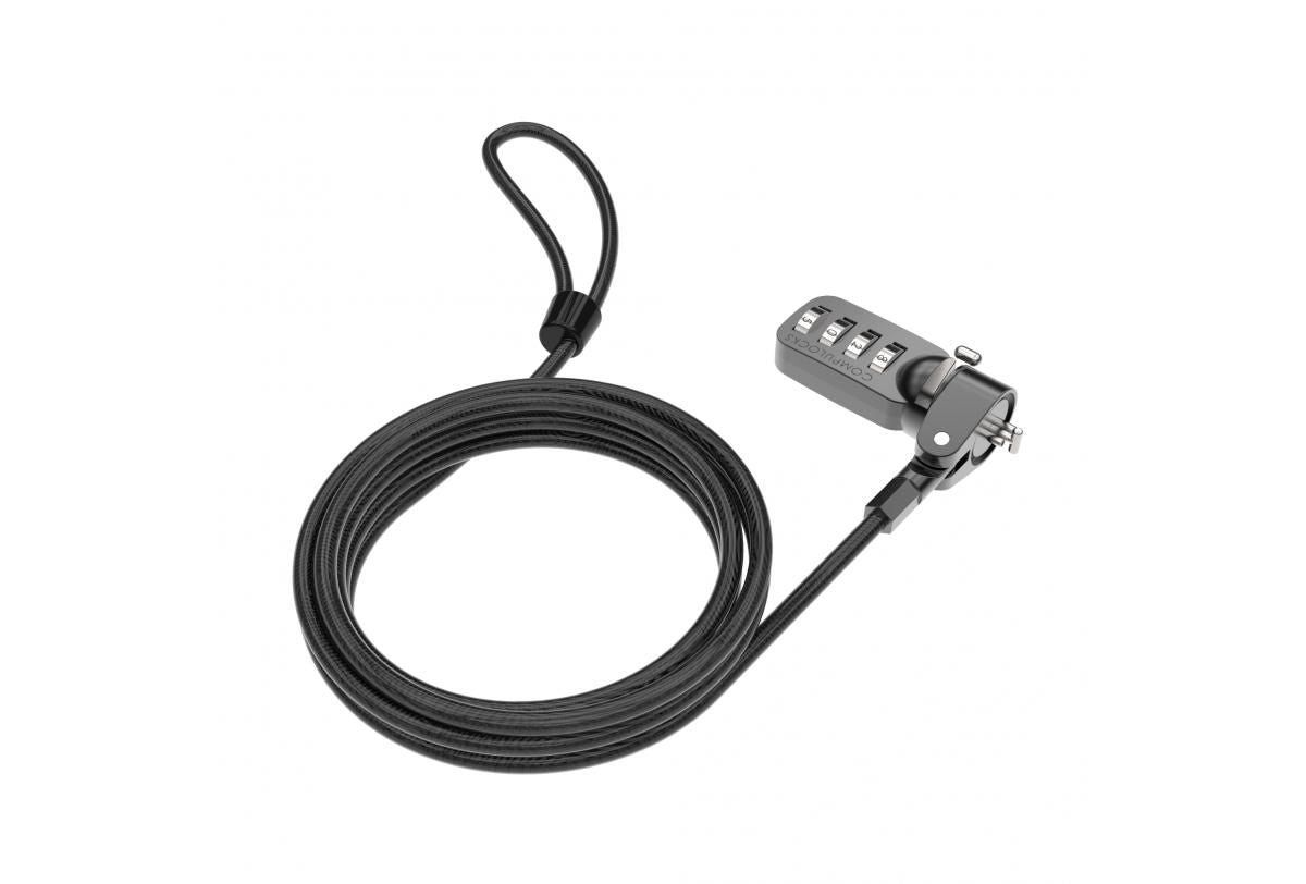 Compulocks Maclocks Combination Lock Universal Laptop Security Cable T-bar - With 4 dial Combination Lock
