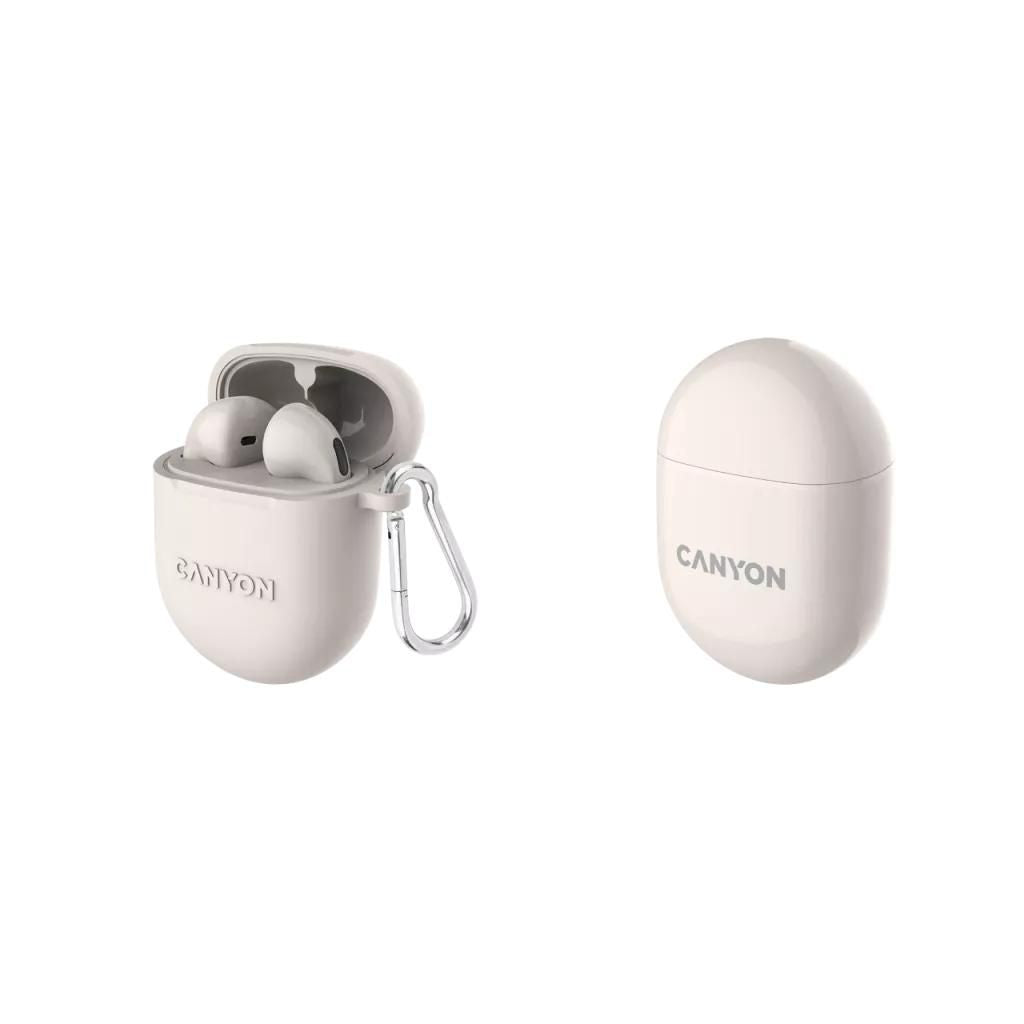 Canyon Headphones/Headset True Wireless Stereo (Tws) Head-Band Calls/Music/Sport/Everyday Bluetooth White