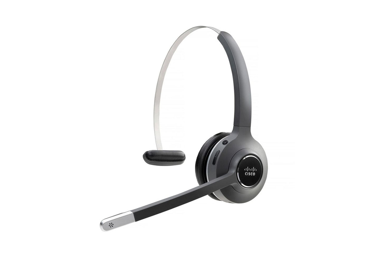 Cisco 561 Headset Head-band USB Type-A Bluetooth Black, Grey 561, Headset, Head-band, Office/Call center, Black, Grey, Monaural, 118 dB