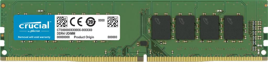 Crucial CT8G4DFS8266 memory module 8 GB 1 x 8 GB DDR4 2666 MHz CT8G4DFS8266, 8 GB, 1 x 8 GB, DDR4, 2666 MHz