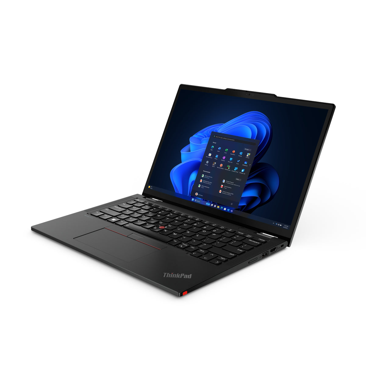 Lenovo ThinkPad X13 2-in-1 Gen 5 Intel Core Ultra 5 125U Hybrid (2-in-1) 33.8 cm (13.3") Touchscreen WUXGA 16 GB LPDDR5x-SDRAM 256 GB SSD Wi-Fi 6E (802.11ax) Windows 11 Pro UK English Black + Stylus pen