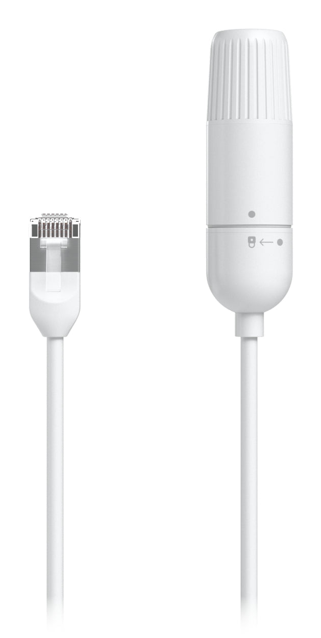 Ubiquiti UACC-Cable-Extender-C6A networking cable White 0.185 m Cat6a F/UTP (FTP)