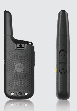 Motorola D3P01610BDLMAW two-way radio 16 channels 446.0-446.2 MHz Black