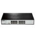 D-Link DGS-1016D/E network switch Unmanaged Black, Metallic