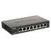 D-Link DGS-1100-08PV2 Managed L2/L3 Gigabit Ethernet (10/100/1000) Power over Ethernet (PoE) Black