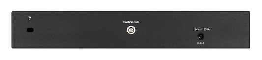D-Link DGS-1210-10P Managed L2 Gigabit Ethernet (10/100/1000) Power over Ethernet (PoE) 1U Black
