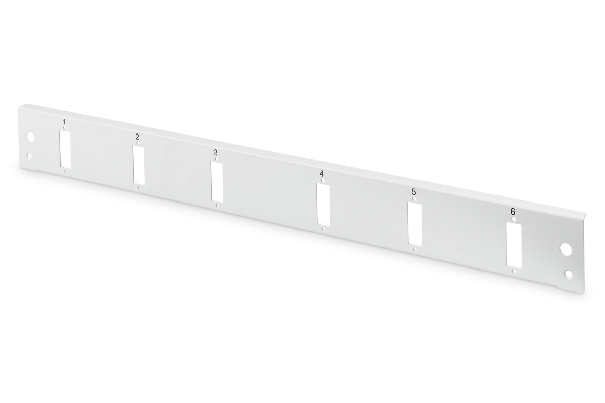 Digitus Fiber Optic Splice Box Front Panel, quick lock, 6x SC DX, 1U
