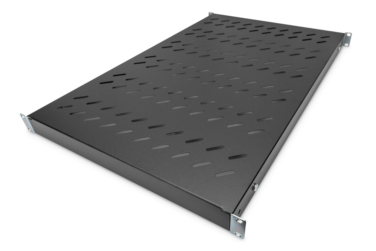 Digitus Shelf with Variable Rails for Fixed Mounting in 483 mm (19") Cabinets