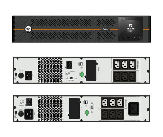 Vertiv Liebert Edge Uninterruptible Power Supply (UPS) - 1500VA 1350W 230V 2U Line Interactive AVR Tower/Rack Mount