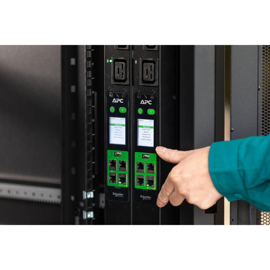 APC Easy PDU Metered Zero U 22 kW 230V (18) C13 (6) C19 IEC309