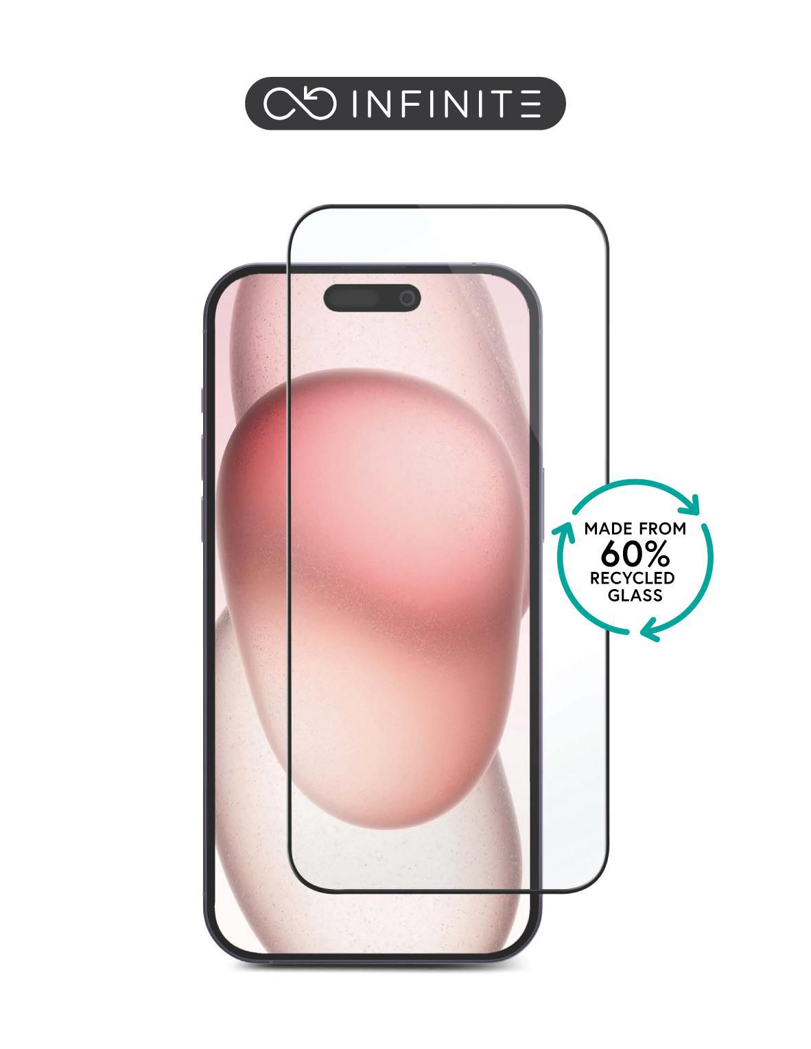 eSTUFF INFINITE (GRS) iPhone 17 Pro Max Screen Protector. Full Cover Tempered Glass. Titan Shield. 10 pcs BULK pack