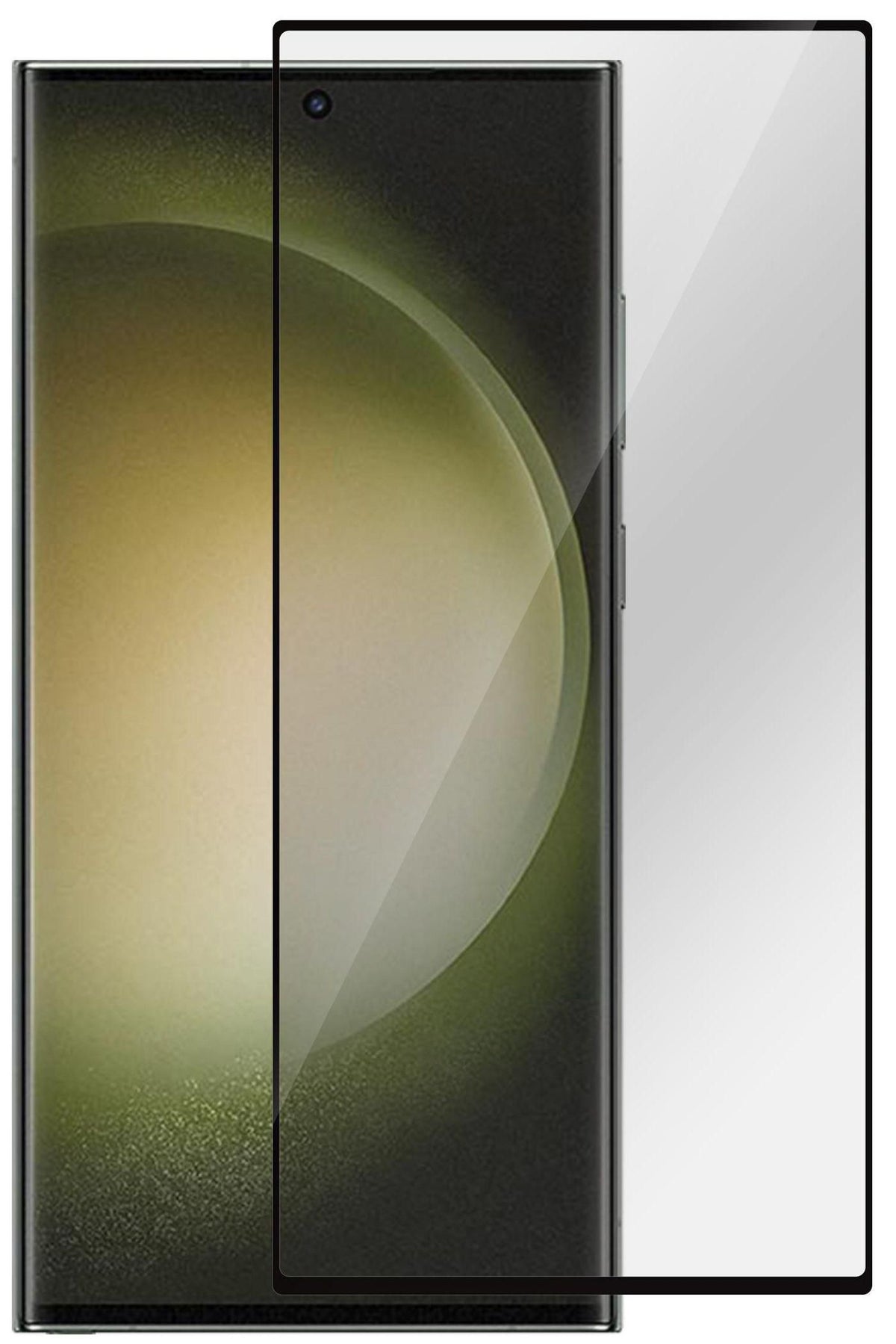 eSTUFF Samsung Galaxy S25 Ultra Screen Protector. Full Cover Tempered Glass. Titan Shield