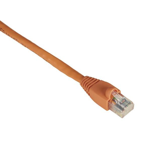 Black Box CAT6 SNAGLESS ORANGE 10FT 550-MHZ PATCH CABLE 3m UTP Cat6, 3 m, Cat6, U/UTP (UTP), RJ-45, RJ-45