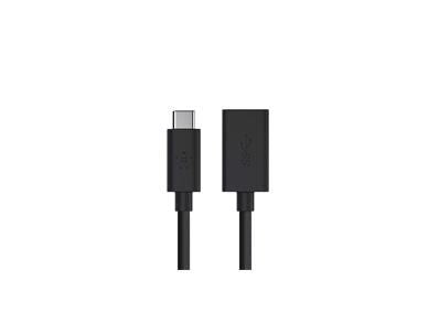 Belkin USB-C/USB-A-adapter F2CU036btBLK, USB C, USB A, 3.2 Gen 1 (3.1 Gen 1), 5000 Mbit/s, Black